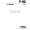 SONY TA-N731 Instrukcja Serwisowa