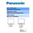 PANASONIC CT32SL13G Owners Manual