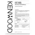 KENWOOD KA995 Owners Manual