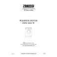 ZANUSSI ZWD1681W Owners Manual