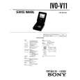 SONY IVO-V11 Instrukcja Serwisowa