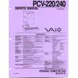SONY PCV-240 Manual de Servicio