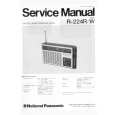 PANASONIC R224R/W Service Manual