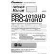 PIONEER PRO-810HD/KUCXC/1 Service Manual