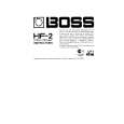 BOSS HF-2 Manual de Usuario