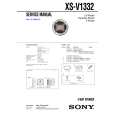 SONY XSV1332 Manual de Servicio