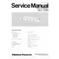 PANASONIC WJ1200 Service Manual
