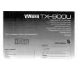 YAMAHA TX-900 Instrukcja Obsługi