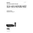 SONY SLV401/UB Owners Manual