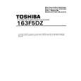TOSHIBA 160F5WD Service Manual