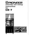 PIONEER CB-7 Owners Manual