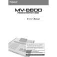 ROLAND MV-8800 Instrukcja Obsługi