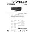 SONY XRC2300X Instrukcja Serwisowa
