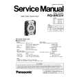 PANASONIC RQ-SW33V Manual de Servicio