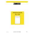 ZANUSSI DE6544 Owners Manual