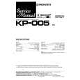 PIONEER KP005 Manual de Servicio