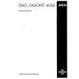 AEG FAV4055 W Instrukcja Obsługi