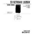 SONY SS-LB355V Service Manual