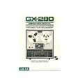 AKAI GX280 Owners Manual