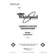 WHIRLPOOL DU8300XX4 Parts Catalog