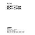 SONY HDVF-C700W Manual de Servicio