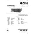 SONY XR3053 Instrukcja Serwisowa