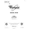 WHIRLPOOL LE5530XPW0 Catálogo de piezas