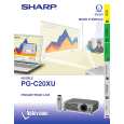 SHARP PGC20XU Owners Manual
