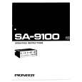 PIONEER SA-9100 Owners Manual