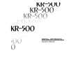 ROLAND KR-500 Instrukcja Obsługi