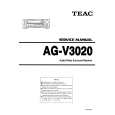 TEAC AGV3020 Service Manual