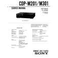 SONY CDP-M301 Service Manual