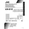 JVC UX-E15 for EB Owners Manual