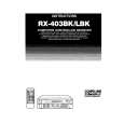 JVC RX-403BK Owners Manual