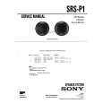 SONY SRSP1 Manual de Servicio
