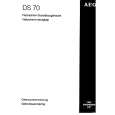 AEG DS70-D Owners Manual