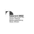 NAKAMICHI 582Z Owners Manual