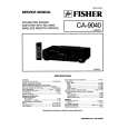 FISHER CA-9040 Service Manual