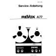REVOX A77 Service Manual