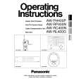 PANASONIC AWPH400P Instrukcja Obsługi