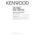 KENWOOD VR7080A Owners Manual