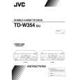 JVC TD-W354BKU Owners Manual