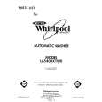 WHIRLPOOL LA5400XTW0 Katalog Części