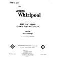 WHIRLPOOL LE5530XMW1 Catálogo de piezas