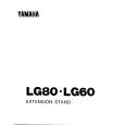 YAMAHA LG60 Owners Manual
