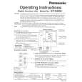 PANASONIC ETSD06 Instrukcja Obsługi