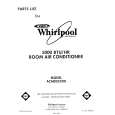 WHIRLPOOL ACM052XX0 Parts Catalog