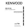 KENWOOD HM-337-SG Owners Manual
