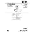 SONY ICD55 Service Manual