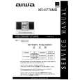 AIWA XRH770MDD,EZ Service Manual